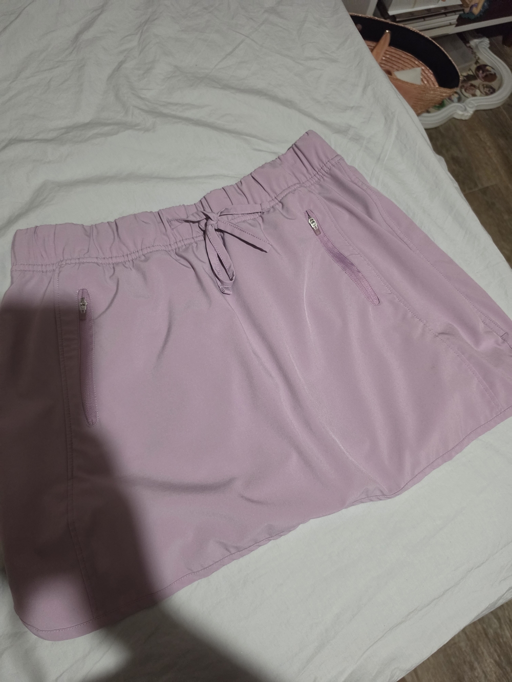 Reel Legends Lilac Performance Skort with Petite Medium Great Condition